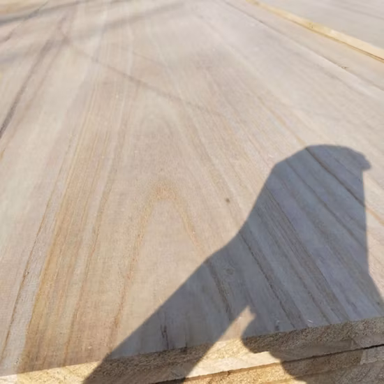 Оптовая цена древесины павловнии 1220*2440 мм, доска для серфинга, лыжный деревянный сердечник